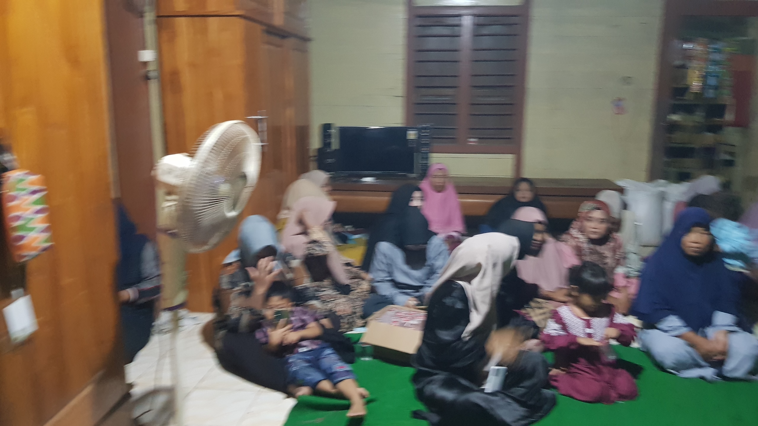 Sambutan dari keluarga